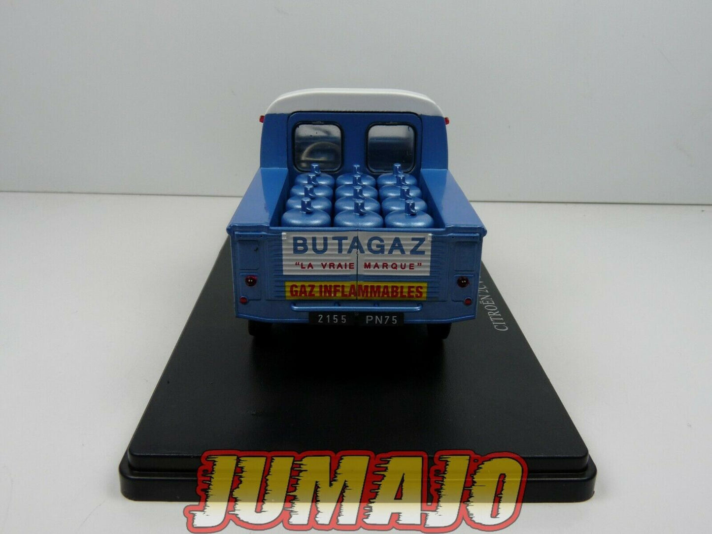 TES11 Voiture 1/24 Hachette Test CITROËN 2CV : 2CV Pick-up BUTAGAZ 1964