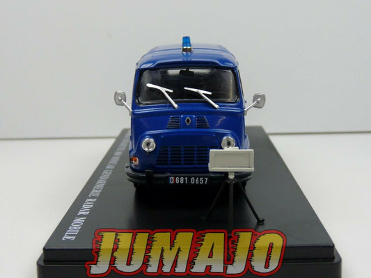UTR11 UTILITAIRES RENAULT 1/43 Estafette 800 Minicar Gendarmerie Sans Fond