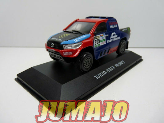 RLY10 Voiture 1/43 SALVAT Paris/Dakar : Toyota Hilux V8 #305 2017 Nani Romi