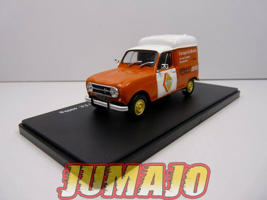 R4L16 Passion RENAULT 4 L 1/43 : 4L Fourgonnette Service surélevée  400kg Menhir