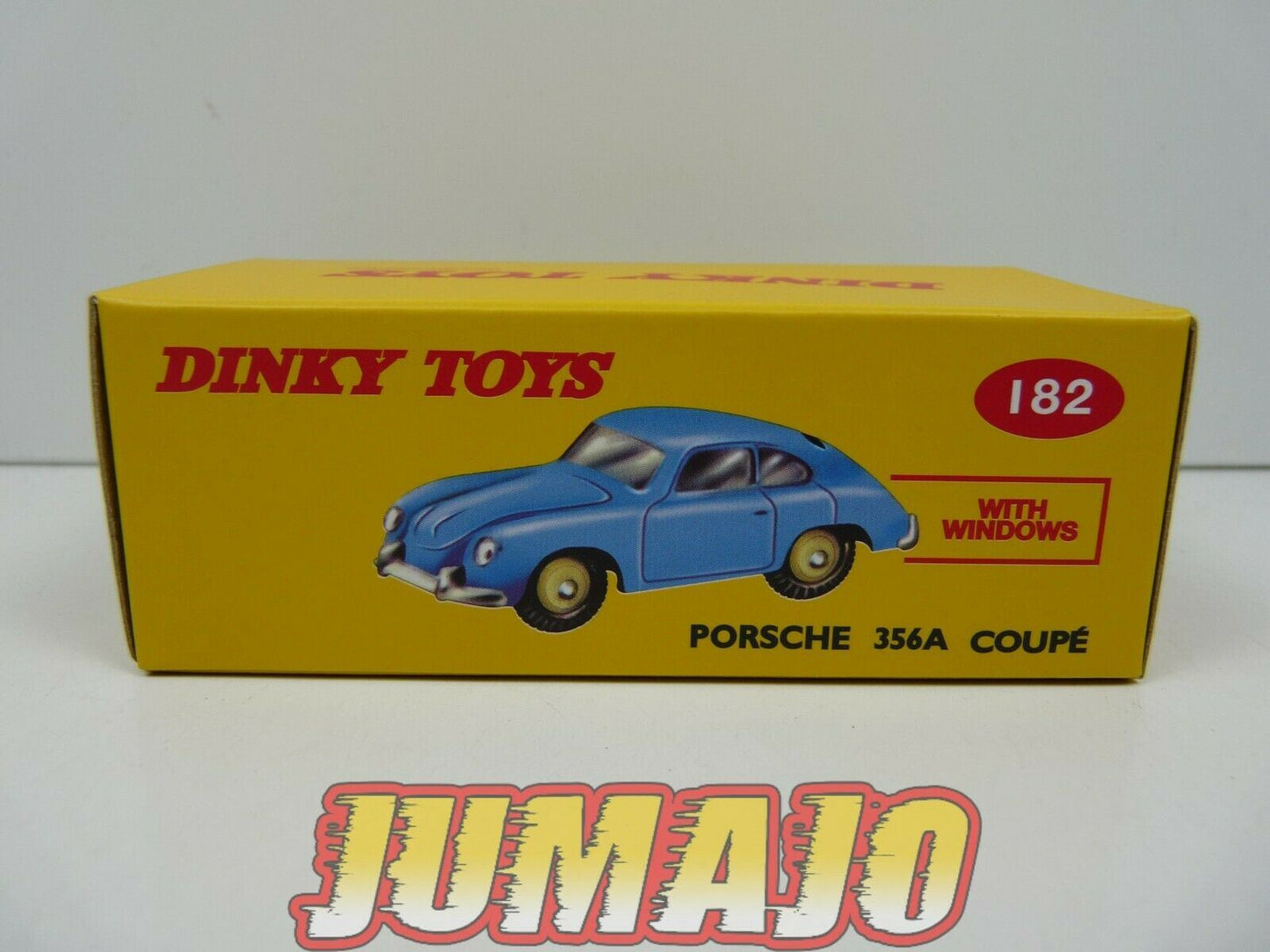 DT218 Voiture 1/43 réédition DINKY TOYS DeAgostini : Porsche 356 A Coupé 182