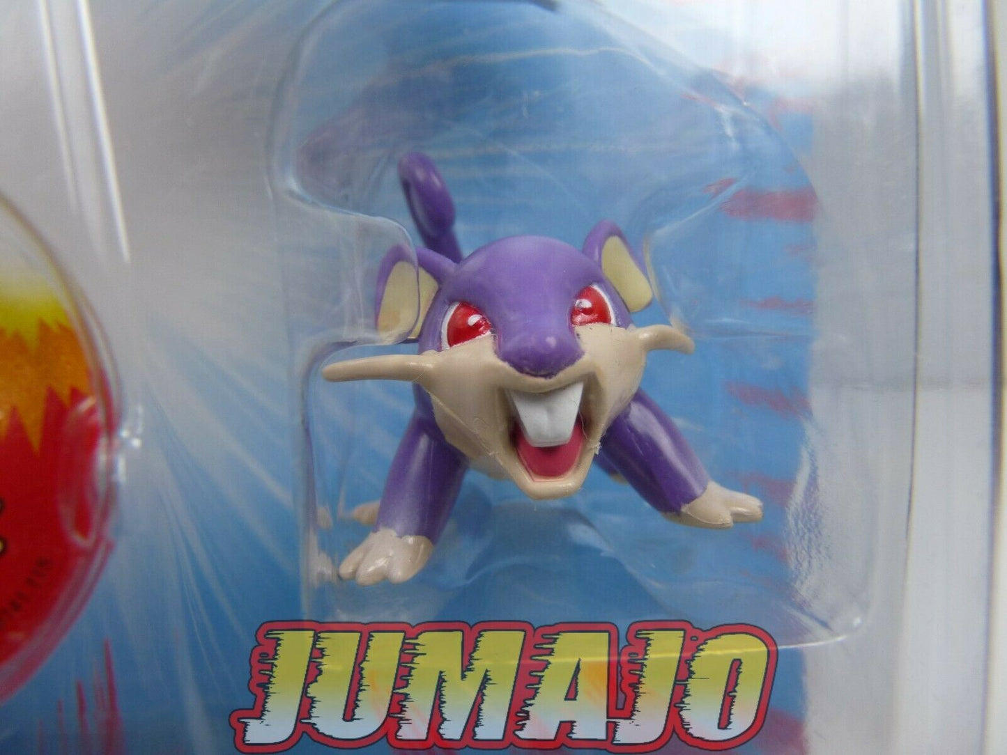BLI39 2 Figurine Pokémon Battle Figures Lamantine #87 Rattata #19 Poké Ball