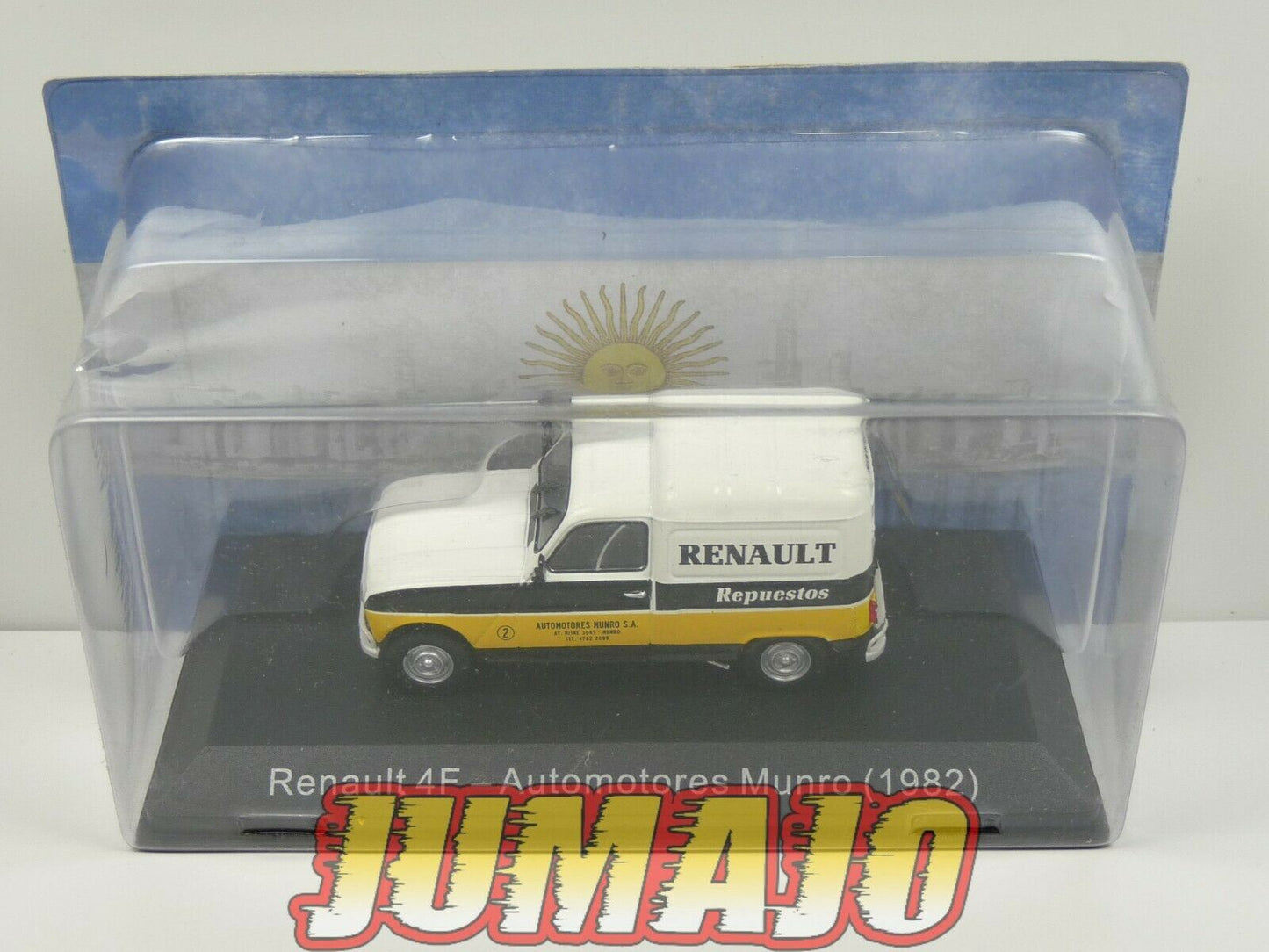 Diorama 1/43 SAVIEM SG4 Plateau + Renault 12 Alpine + Renault 4F Service