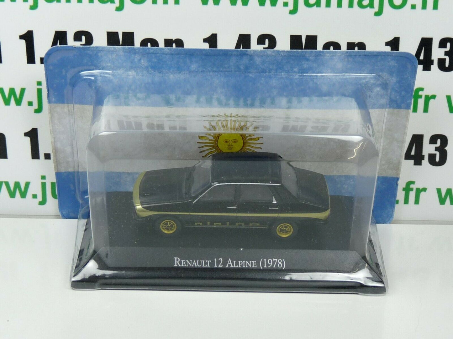 Diorama 1/43 SAVIEM SG4 Plateau + Renault 12 Alpine + Renault 4F Service