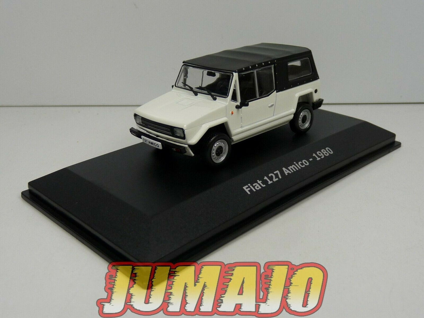 HAC26 1/43 NOREV Hachettes GRECE :  FIAT 127 AMICO 1980 Blanche
