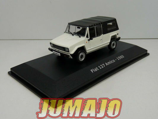 HAC26 1/43 NOREV Hachettes GRECE :  FIAT 127 AMICO 1980 Blanche