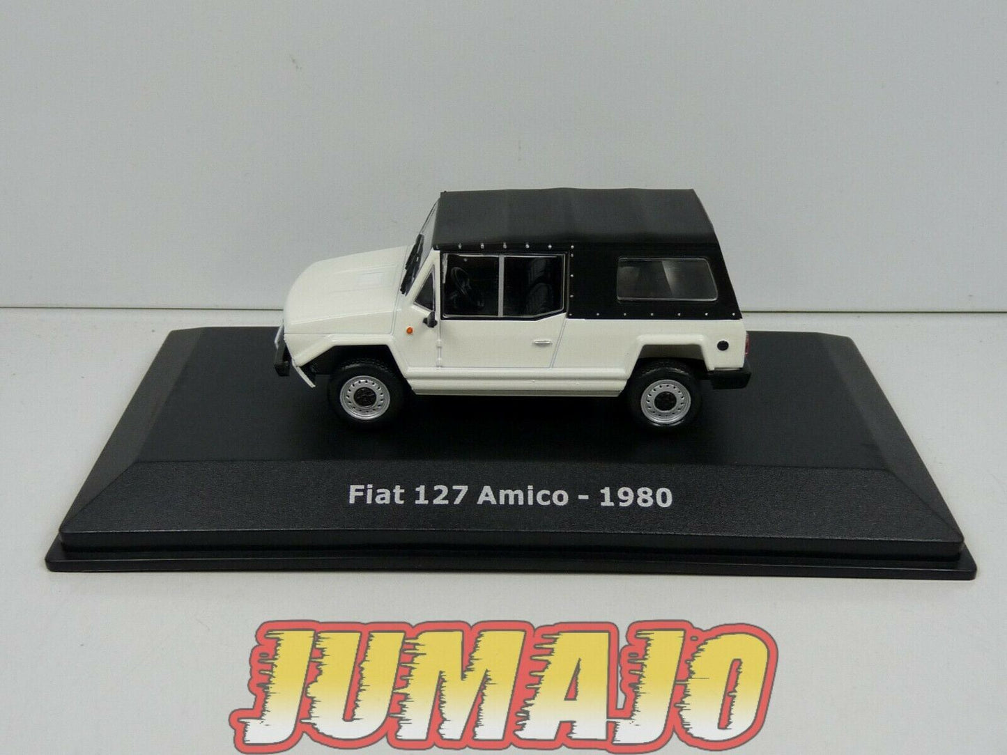 HAC26 1/43 NOREV Hachettes GRECE :  FIAT 127 AMICO 1980 Blanche