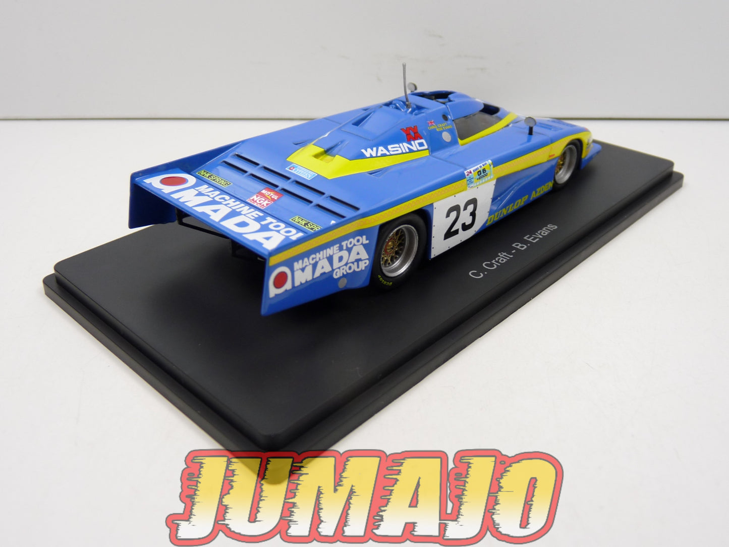 24H100 1/43 HACHETTES 24 Heures Le Mans Dome RL-81 Ford 1981 Evans