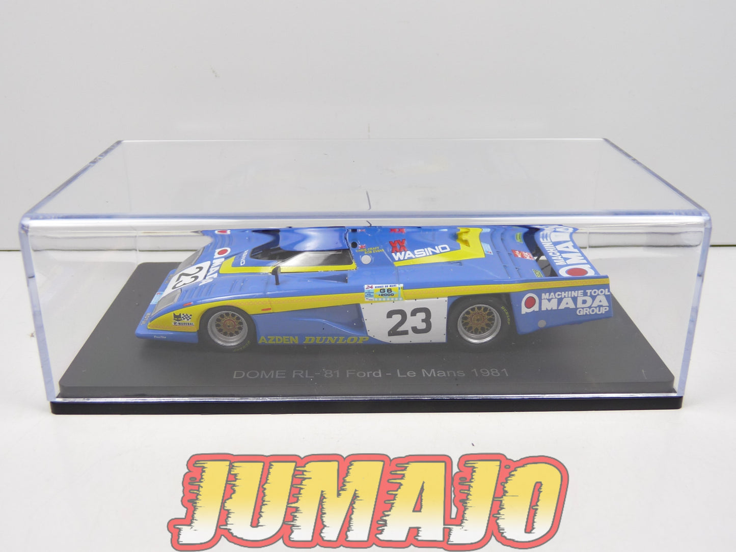 24H100 1/43 HACHETTES 24 Heures Le Mans Dome RL-81 Ford 1981 Evans