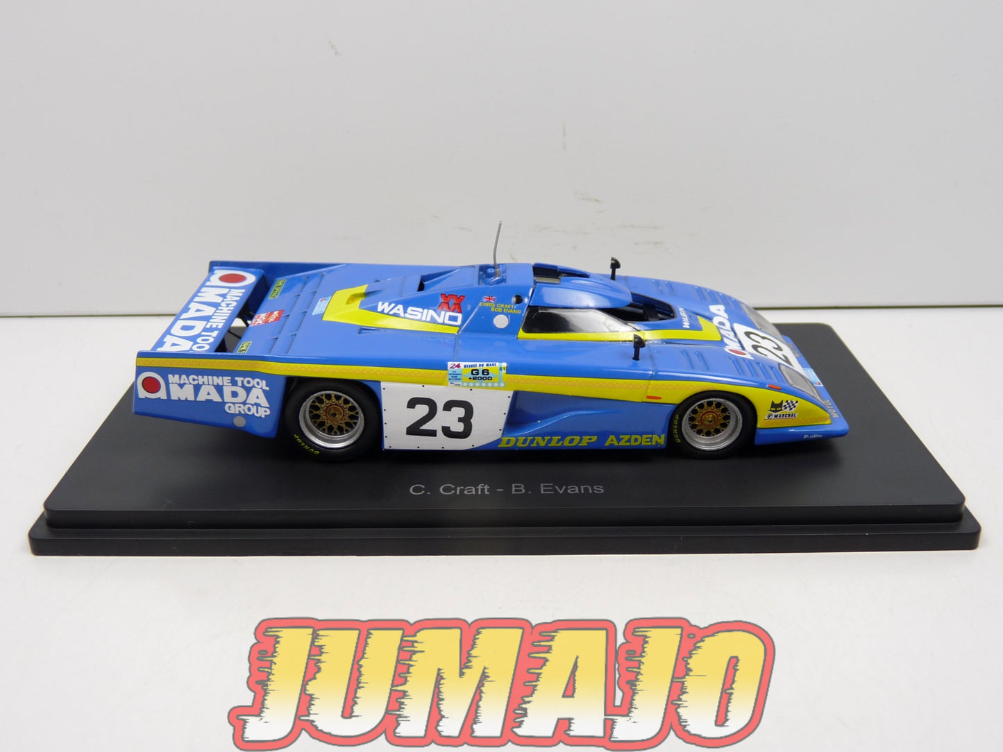 24H100 1/43 HACHETTES 24 Heures Le Mans Dome RL-81 Ford 1981 Evans