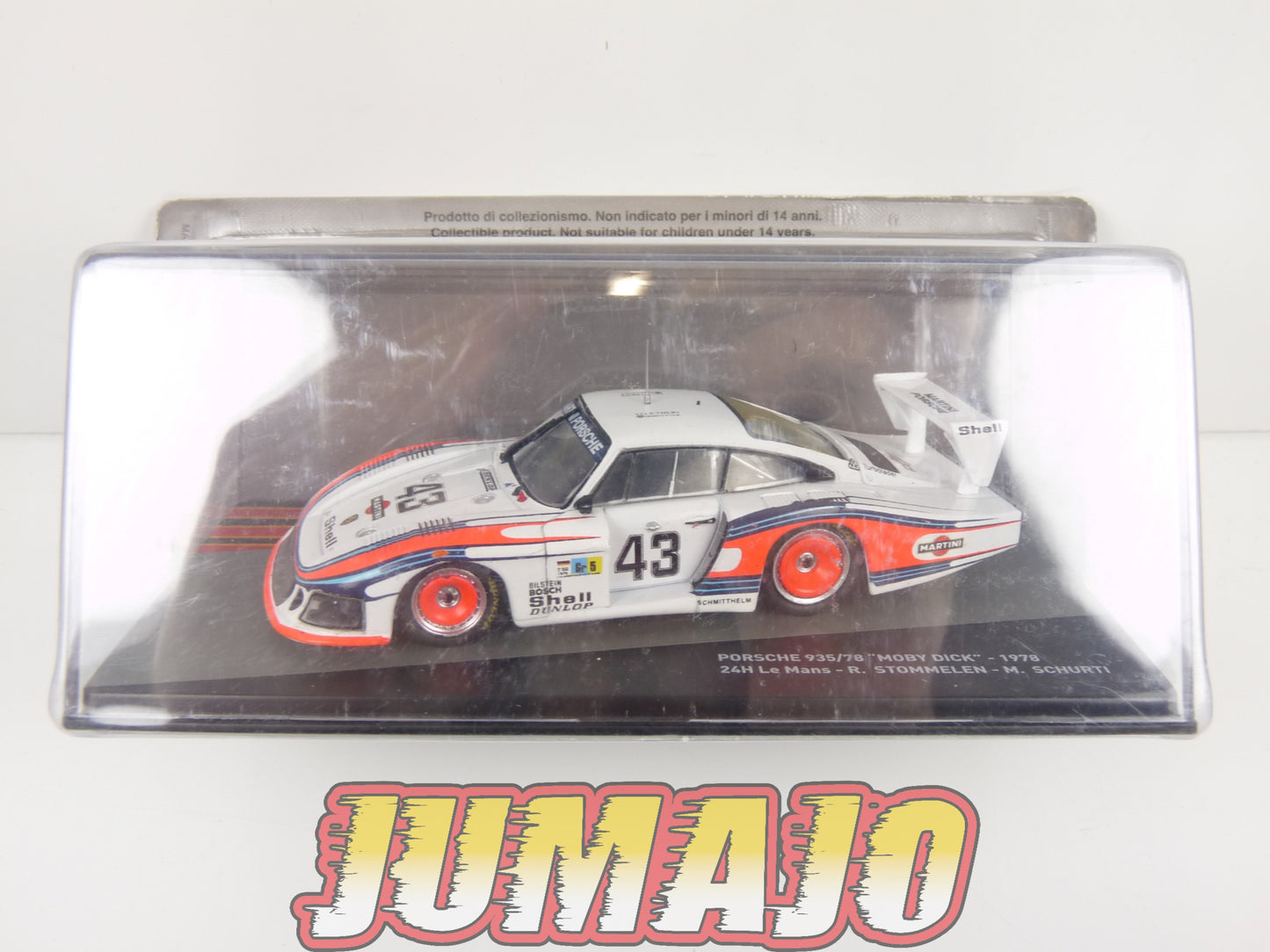 PRC1 voiture 1/43 Altaya IXO : PORSCHE 935/78 Moby Dick 1978 24h Le Mans