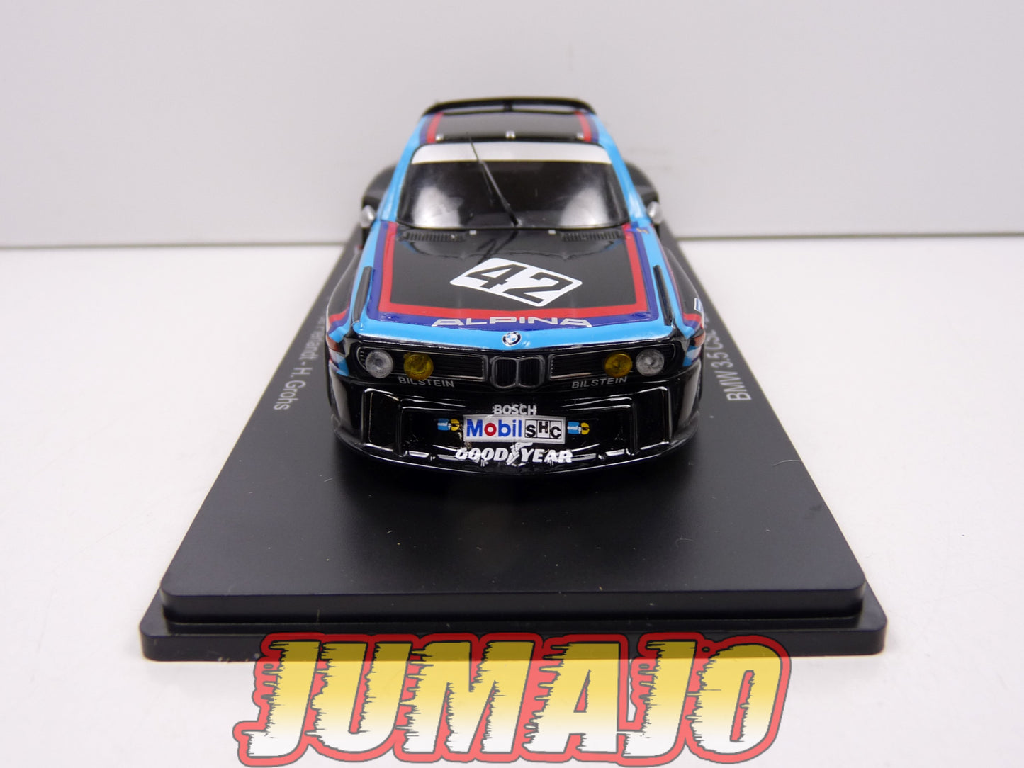 24H126 1/43 HACHETTES 24 Heures Le Mans BMW 3.5 CSL 1976 Posey