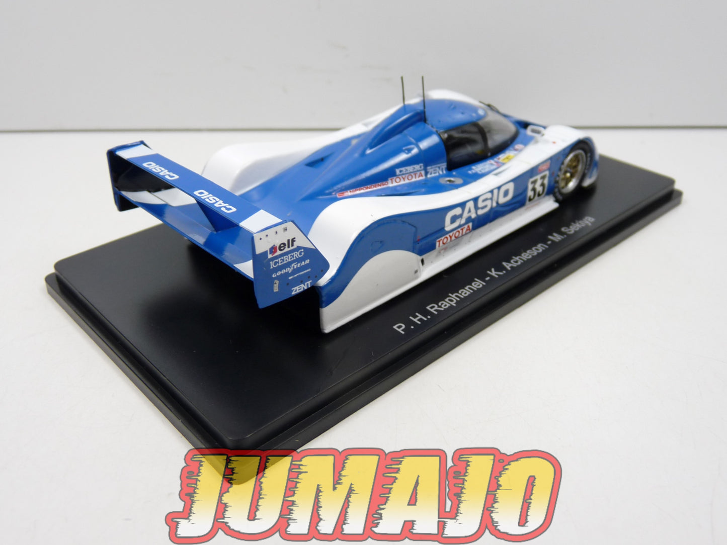 24H16 1/43 HACHETTES 24 Heures Le Mans Toyota TS010 1992 Raphanel