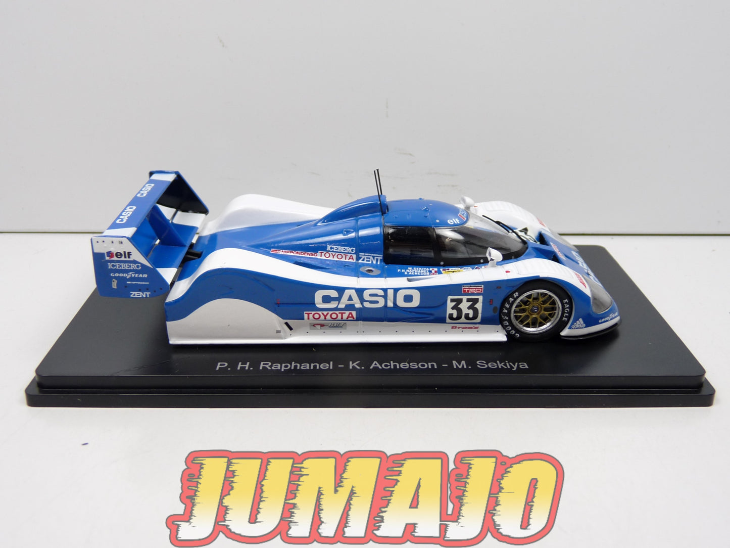 24H16 1/43 HACHETTES 24 Heures Le Mans Toyota TS010 1992 Raphanel