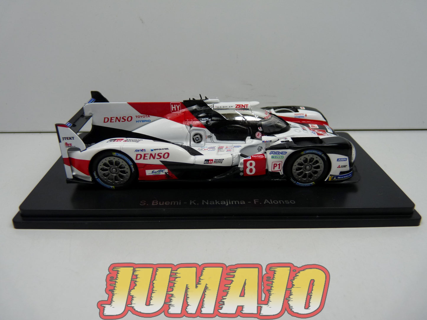 24H19 Voiture 1/43 CENTAURIA SPARK TEST 24 Heures Mans Toyota TS050 Hybrid Winner 2019