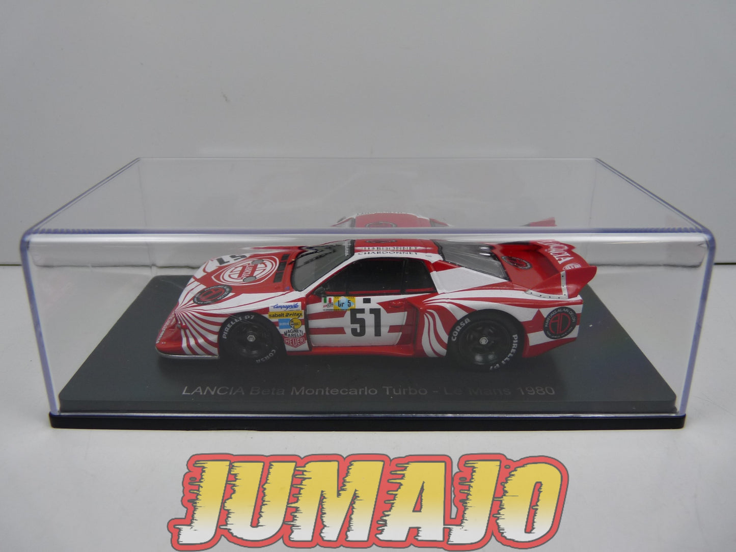 24H24 Voiture 1/43 CENTAURIA 24 Heures Mans Lancia Beta Montecarlo Turbo 1980 Darniche