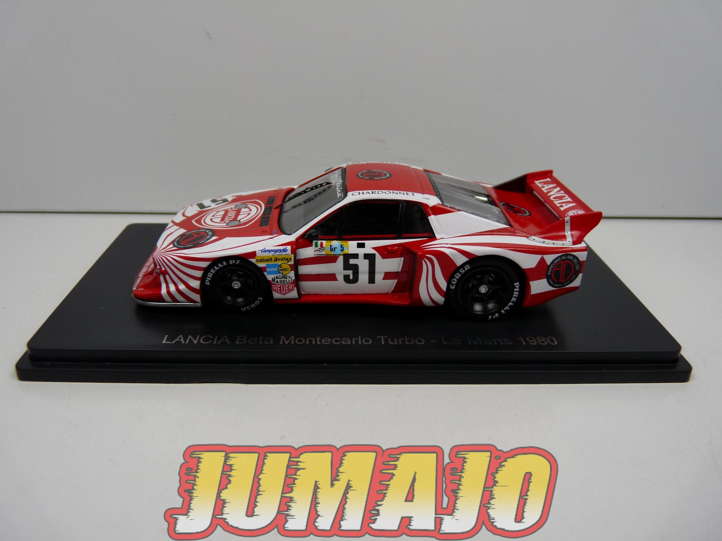 24H24 Voiture 1/43 CENTAURIA 24 Heures Mans Lancia Beta Montecarlo Turbo 1980 Darniche