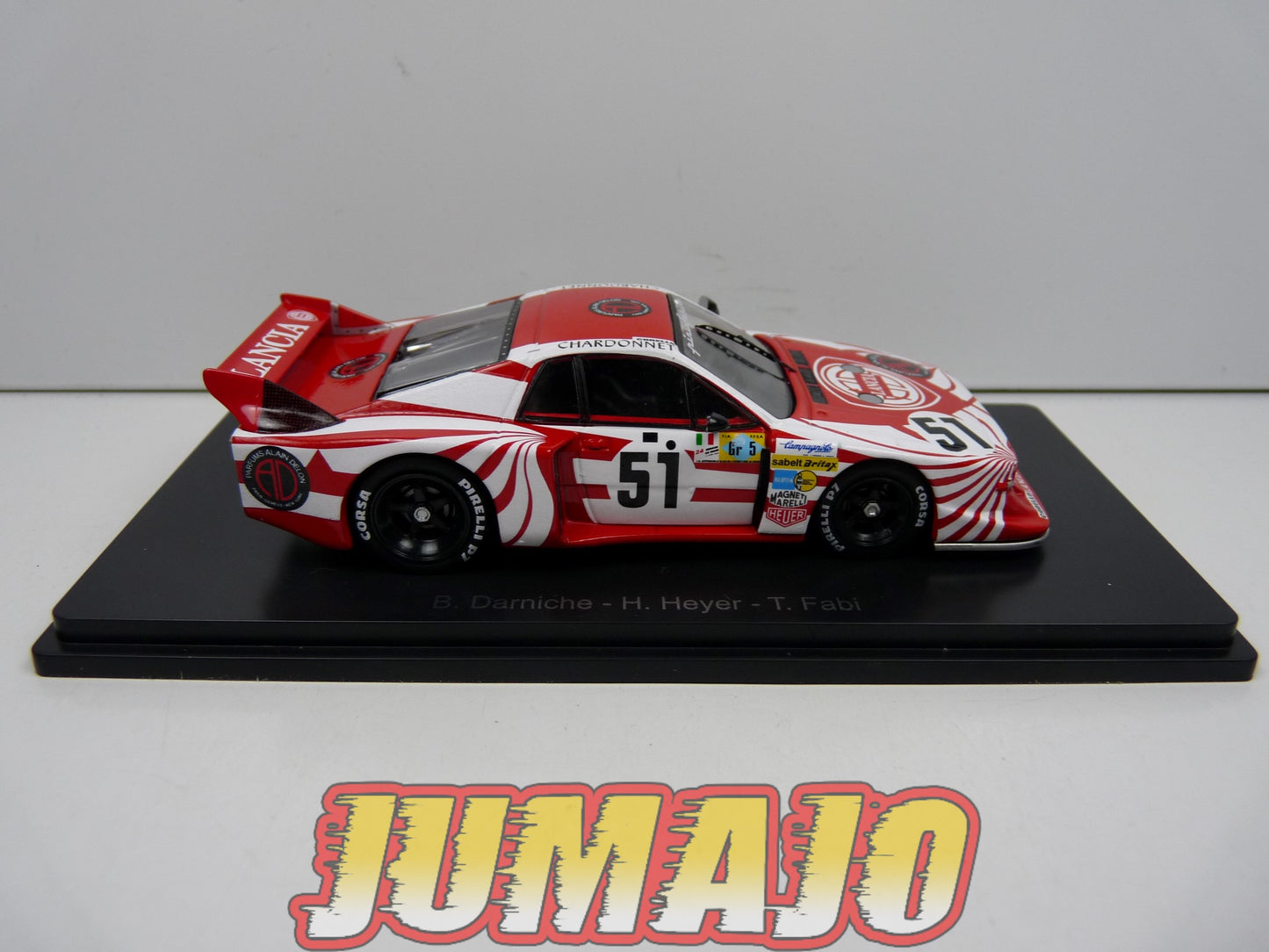 24H24 Voiture 1/43 CENTAURIA 24 Heures Mans Lancia Beta Montecarlo Turbo 1980 Darniche