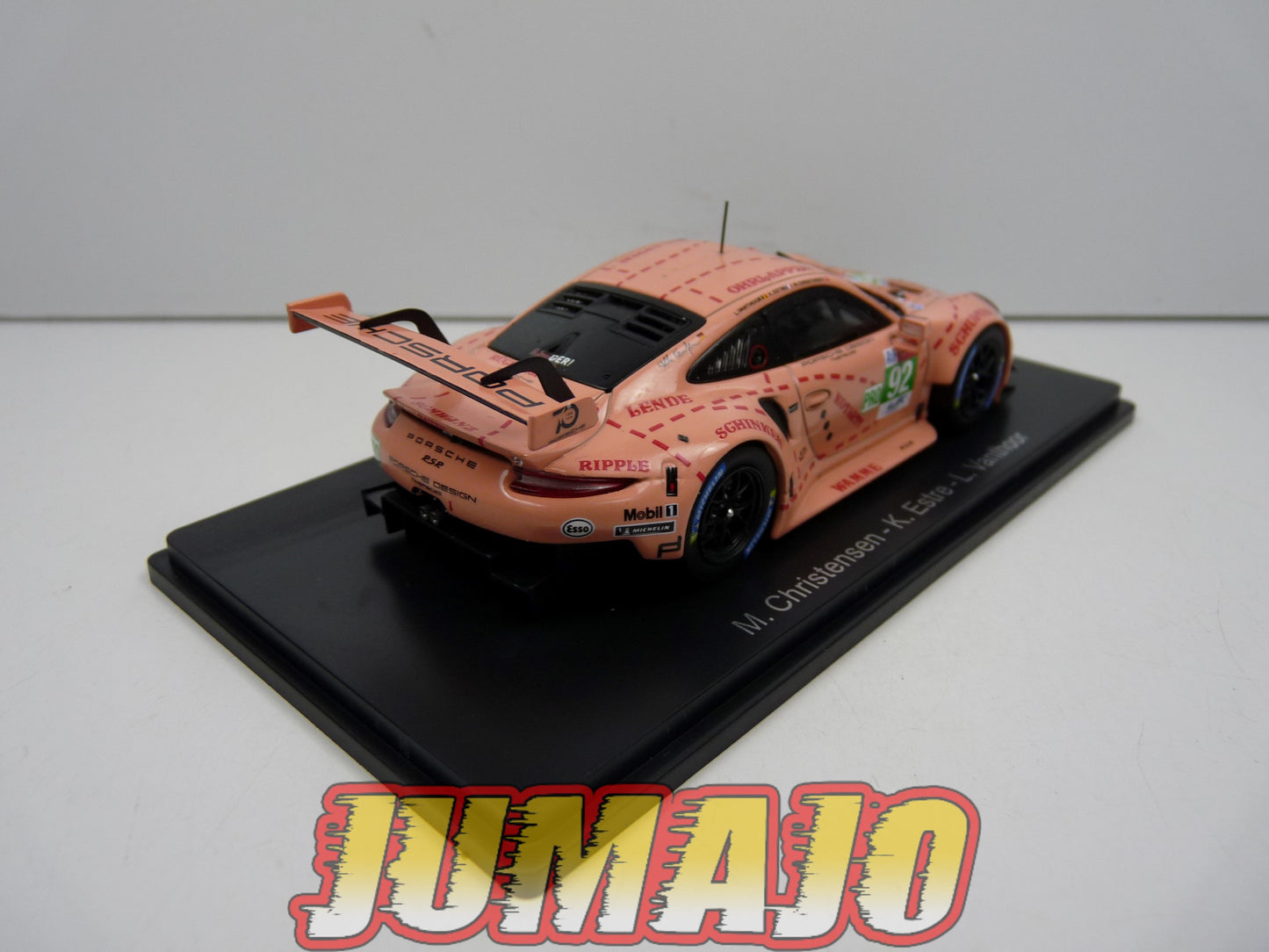 24H25 Voiture 1/43 HACHETTE Japon 24 Heures Mans : Porsche 911 RSR 2018