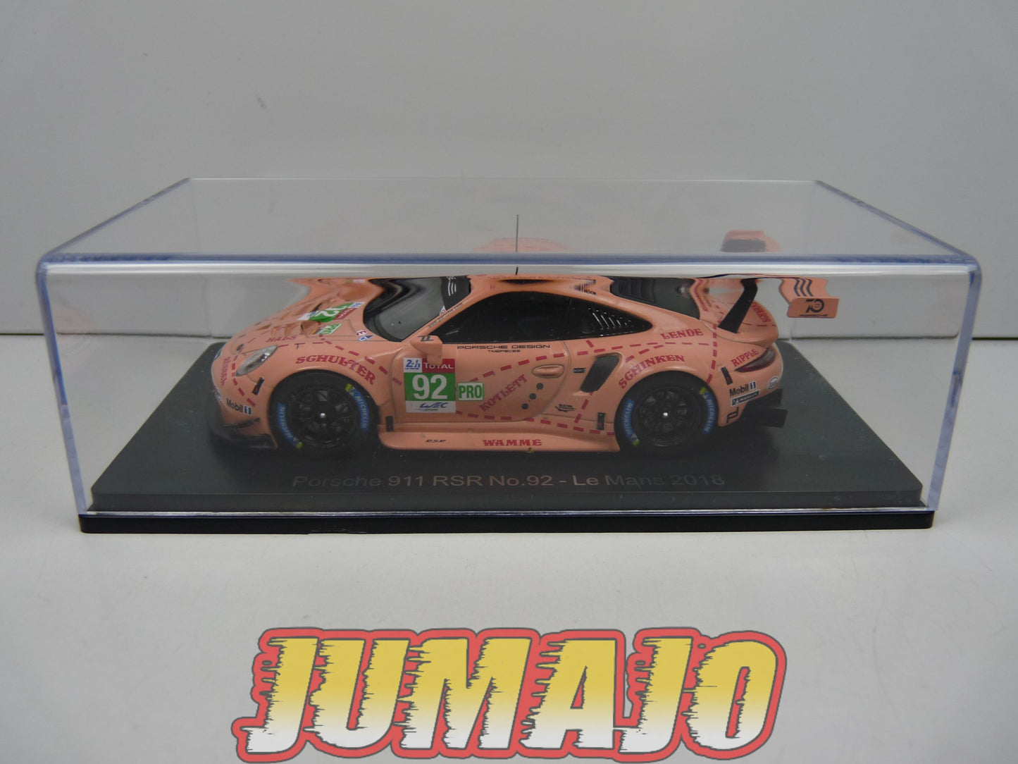 24H25 Voiture 1/43 HACHETTE Japon 24 Heures Mans : Porsche 911 RSR 2018