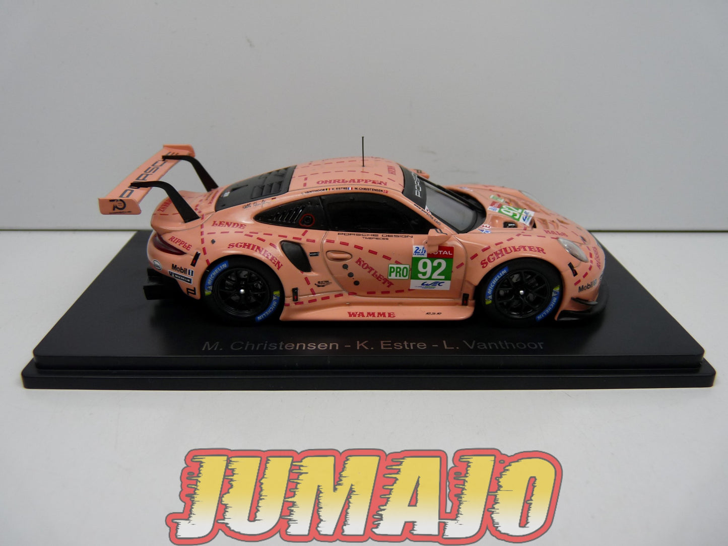 24H25 Voiture 1/43 HACHETTE Japon 24 Heures Mans : Porsche 911 RSR 2018