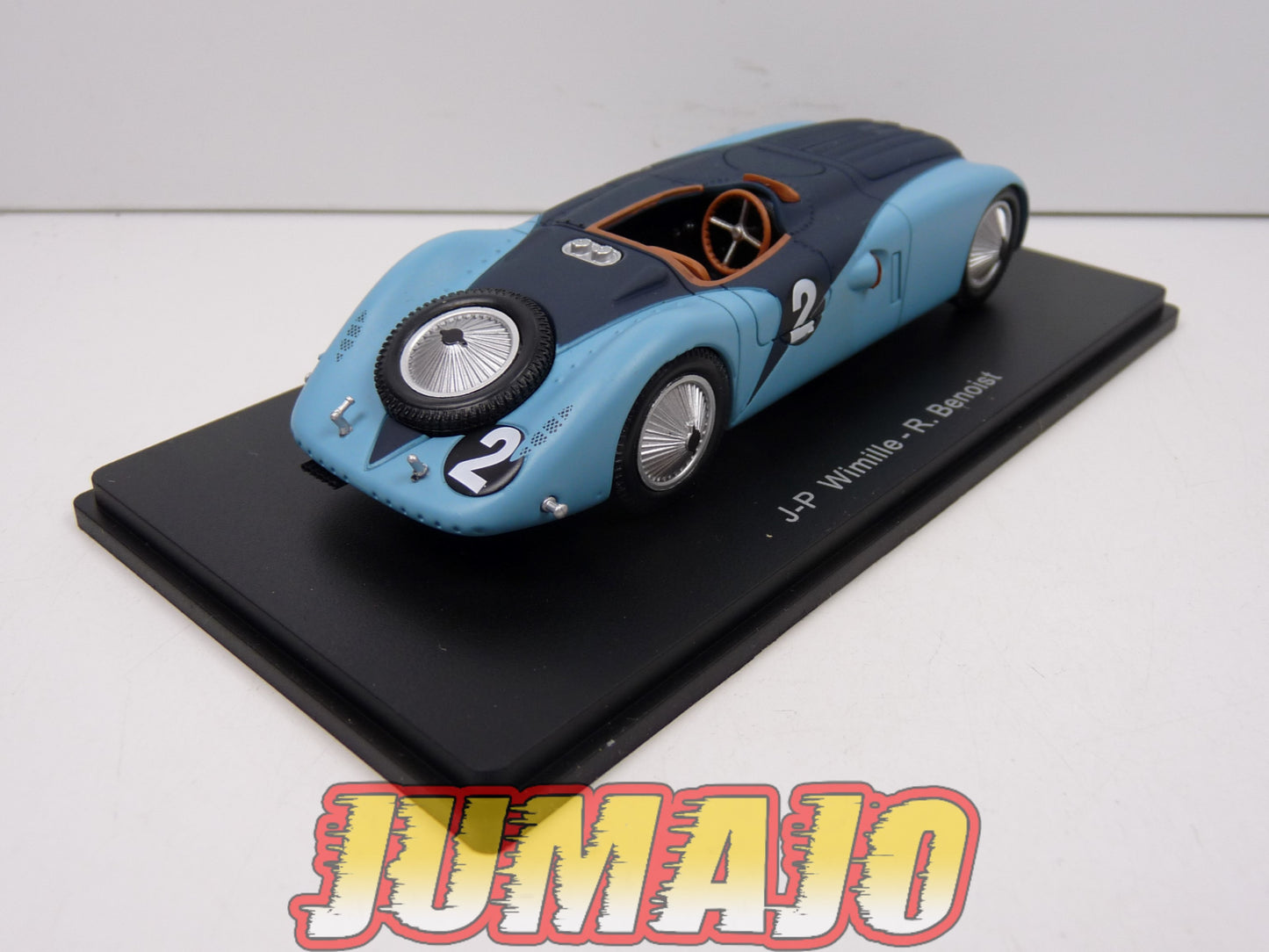 24H160 1/43 HACHETTE Japon 24 Heures Le Mans : Bugatti 57 G Winner 1937 Wimille Benoist