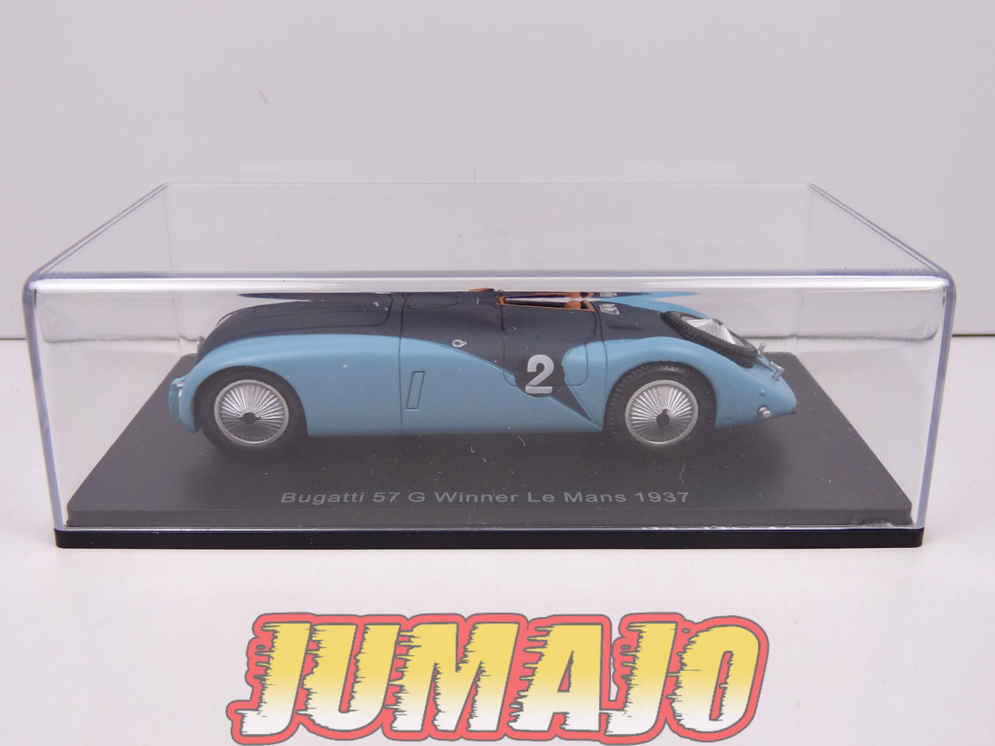 24H160 1/43 HACHETTE Japon 24 Heures Le Mans : Bugatti 57 G Winner 1937 Wimille Benoist