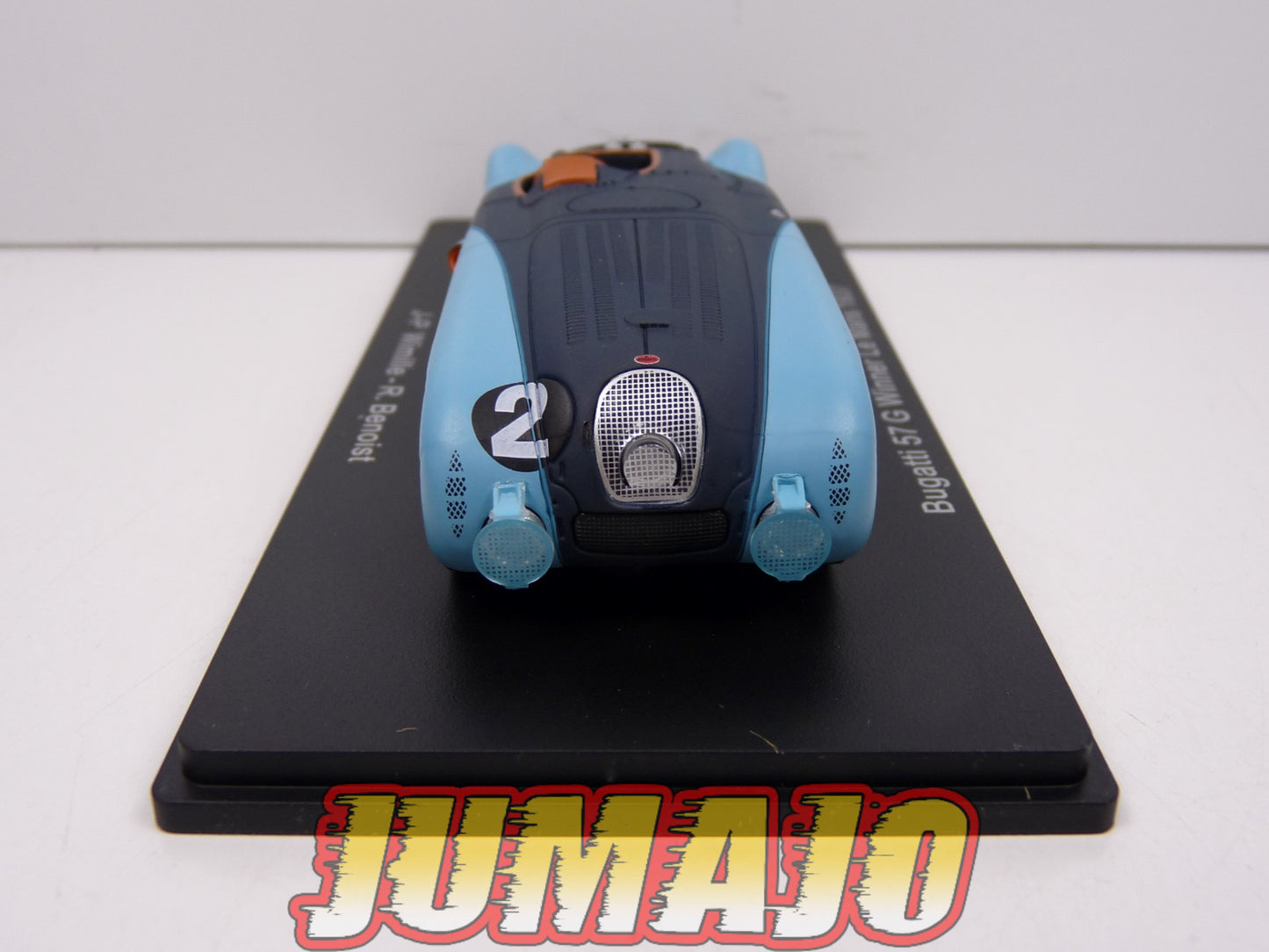 24H160 1/43 HACHETTE Japon 24 Heures Le Mans : Bugatti 57 G Winner 1937 Wimille Benoist