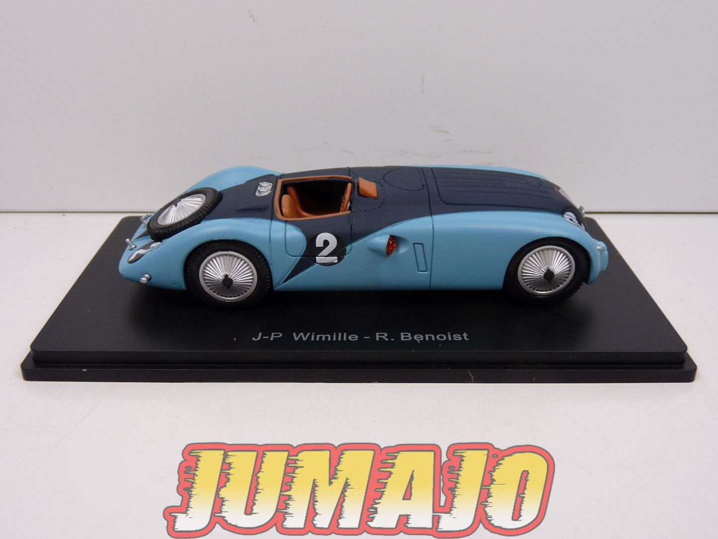24H160 1/43 HACHETTE Japon 24 Heures Le Mans : Bugatti 57 G Winner 1937 Wimille Benoist