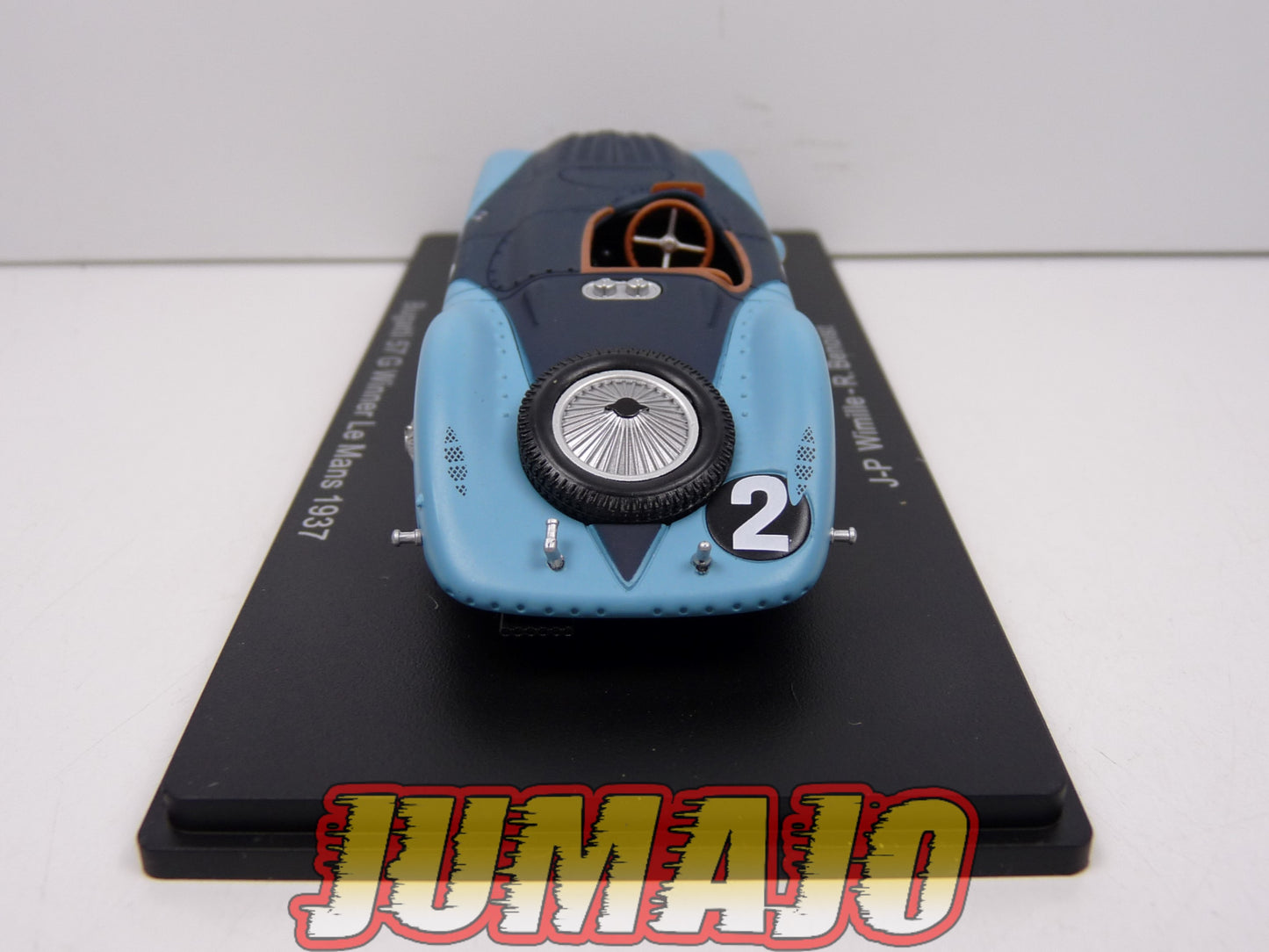 24H160 1/43 HACHETTE Japon 24 Heures Le Mans : Bugatti 57 G Winner 1937 Wimille Benoist