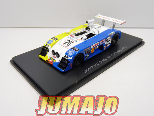 24H33 1/43 HACHETTES 24 Heures Le Mans Sigma MC73 Mazda 1973 Ikuzawa