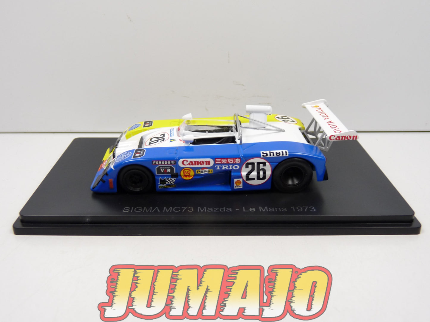 24H33 1/43 HACHETTES 24 Heures Le Mans Sigma MC73 Mazda 1973 Ikuzawa