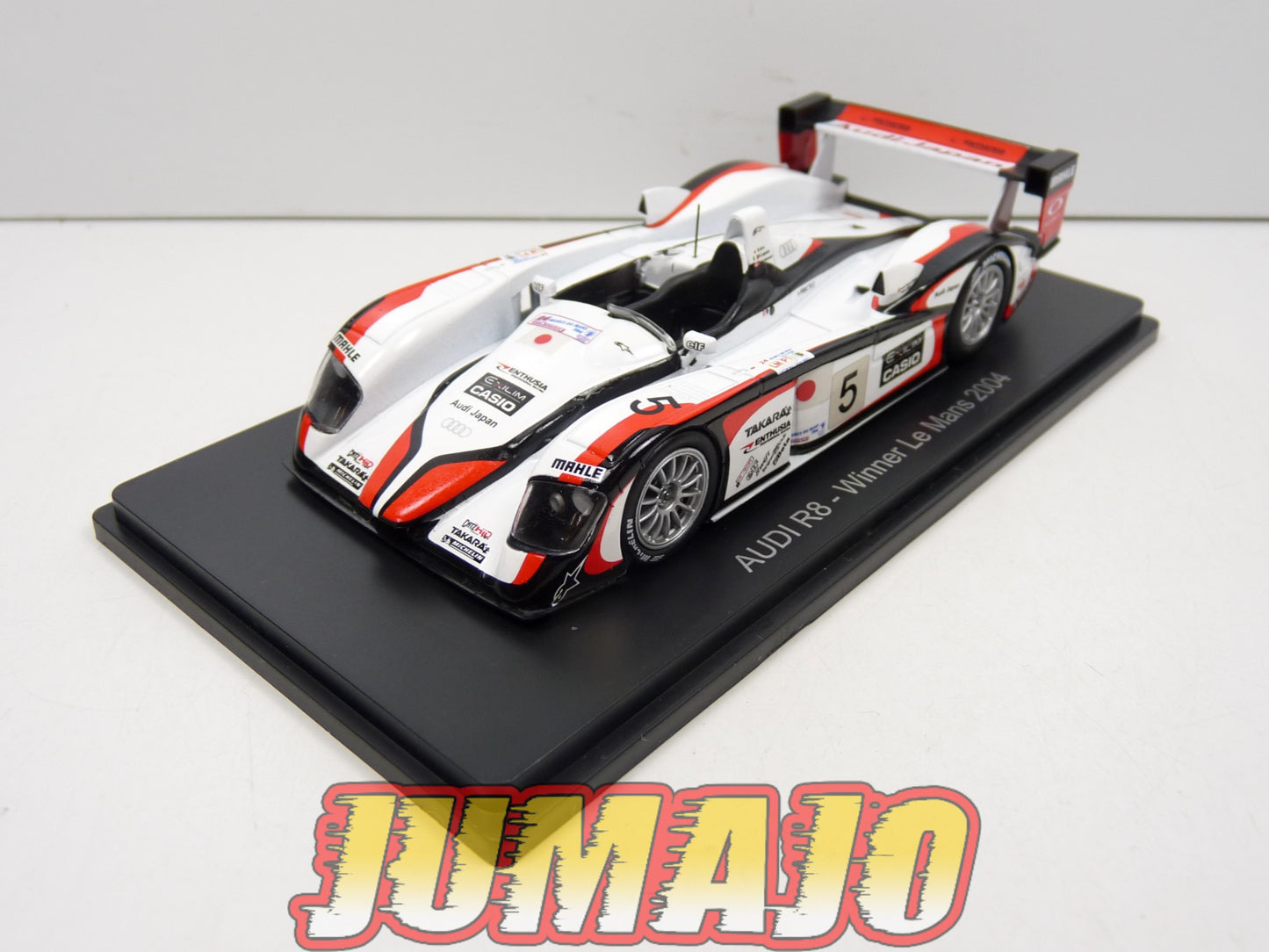 24H45 1/43 HACHETTES 24 Heures Le Mans Audi R8 Winner 2004 Capello
