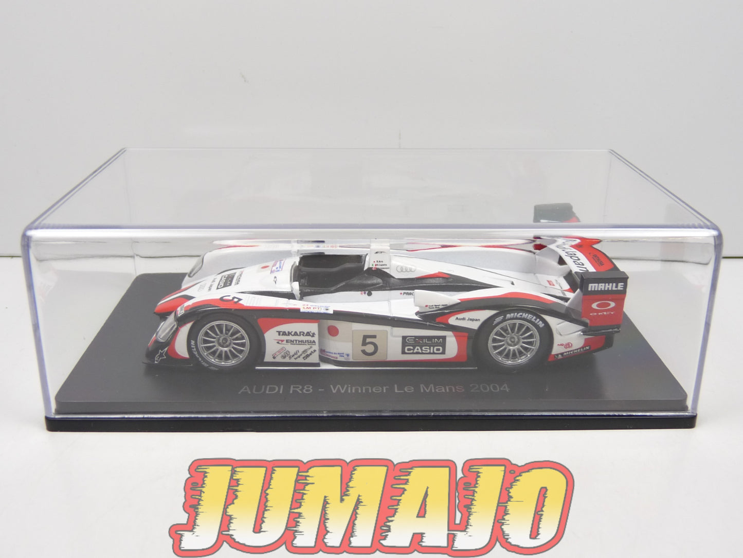 24H45 1/43 HACHETTES 24 Heures Le Mans Audi R8 Winner 2004 Capello