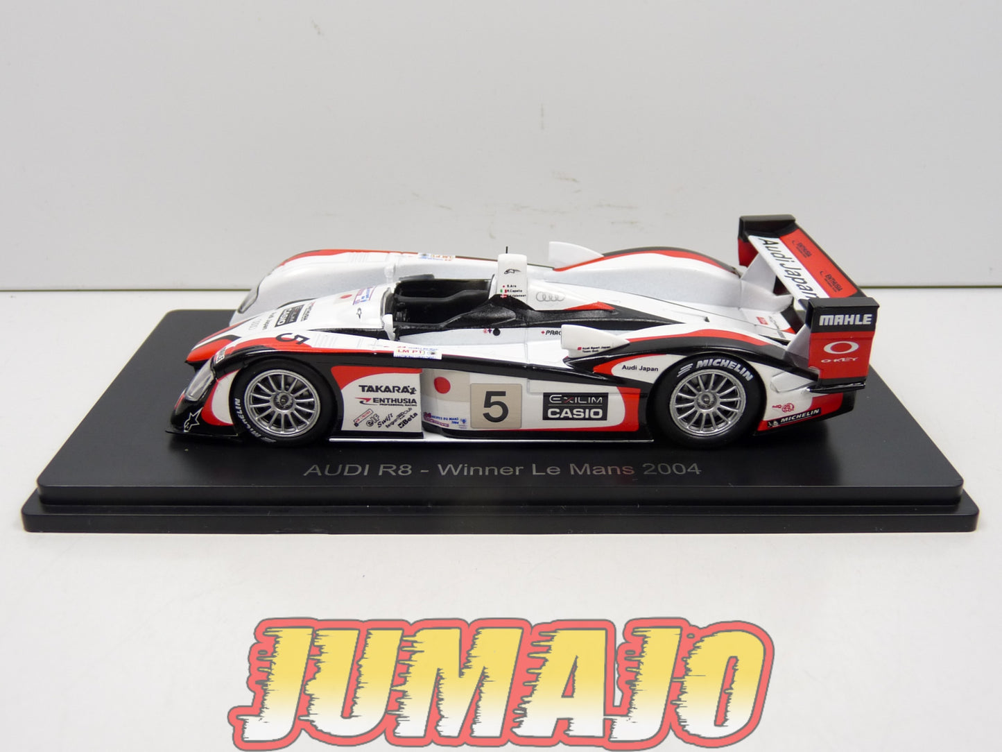 24H45 1/43 HACHETTES 24 Heures Le Mans Audi R8 Winner 2004 Capello