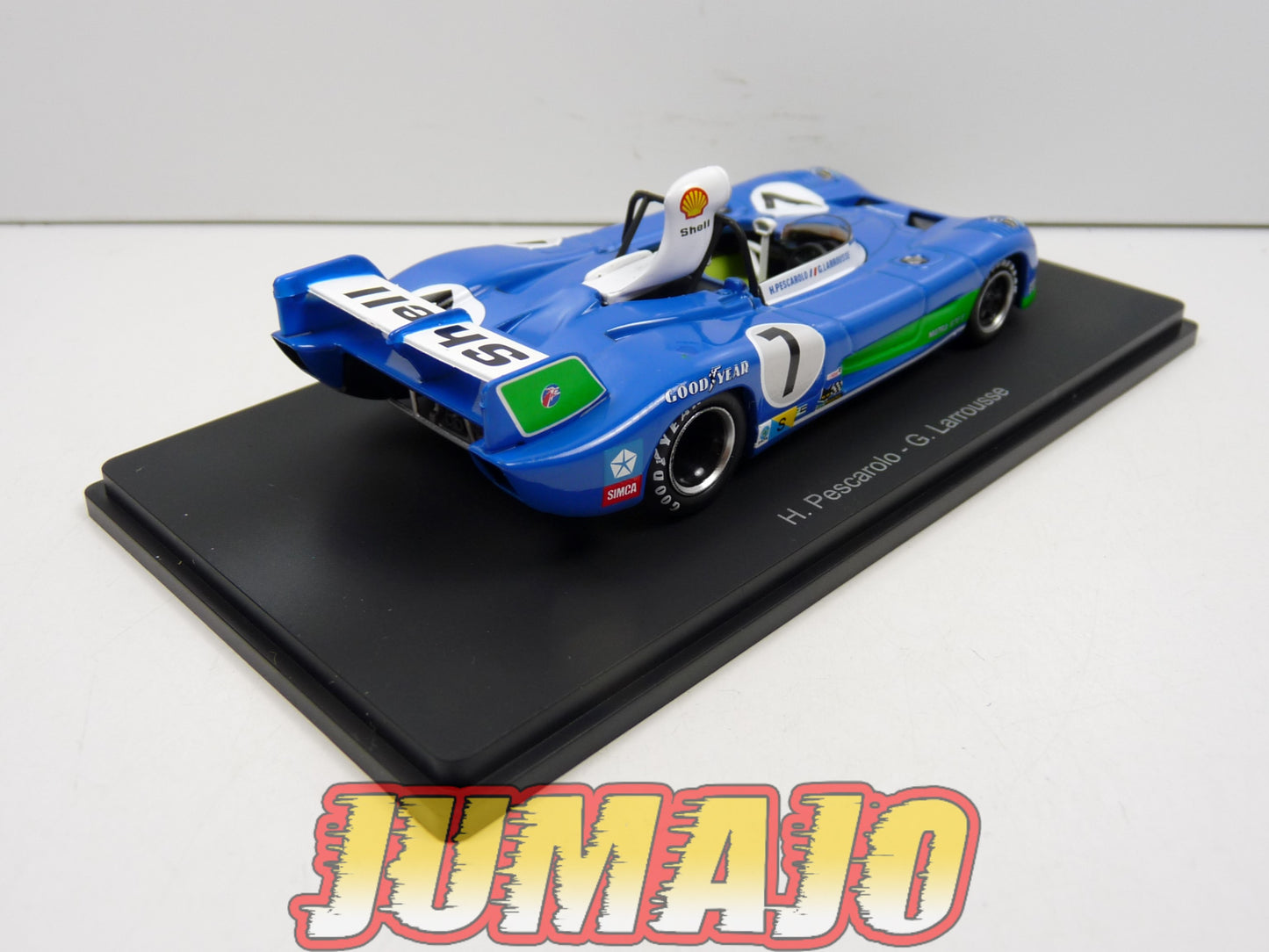 24H96 1/43 HACHETTES 24 Heures Le Mans Matra MS670B Winner 1974 Pescarolo Larrousse