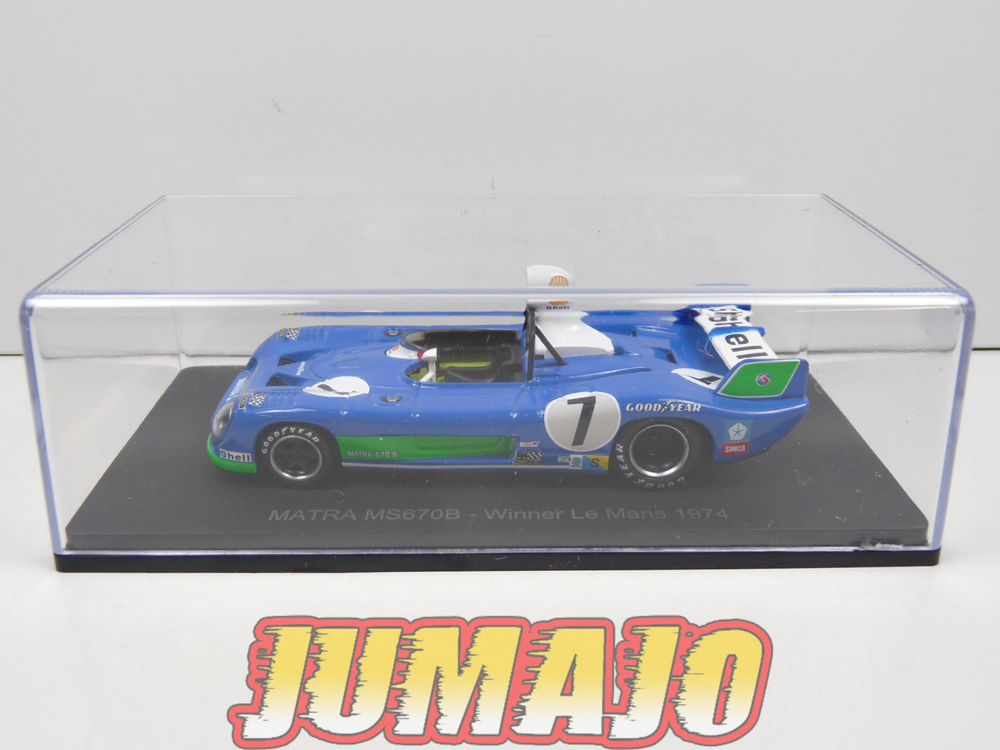 24H96 1/43 HACHETTES 24 Heures Le Mans Matra MS670B Winner 1974 Pescarolo Larrousse