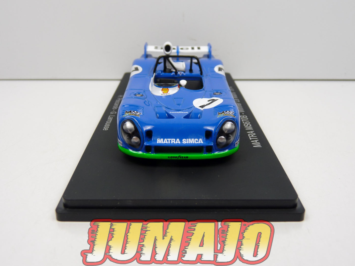 24H96 1/43 HACHETTES 24 Heures Le Mans Matra MS670B Winner 1974 Pescarolo Larrousse