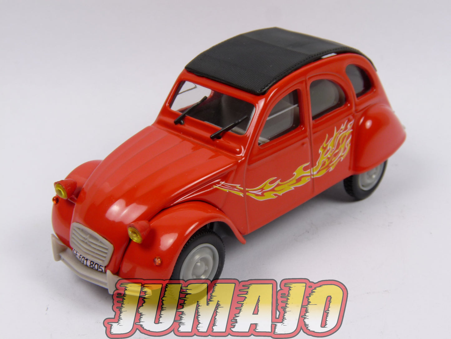 2CV105 Voiture 1/43 NOREV Citroen : 2CV Fireball