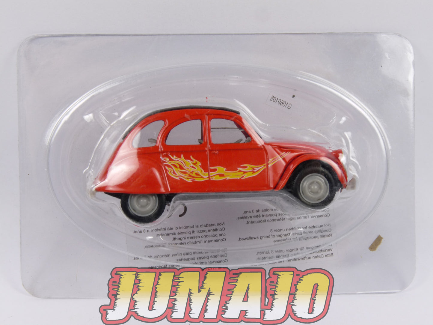 2CV105 Voiture 1/43 NOREV Citroen : 2CV Fireball