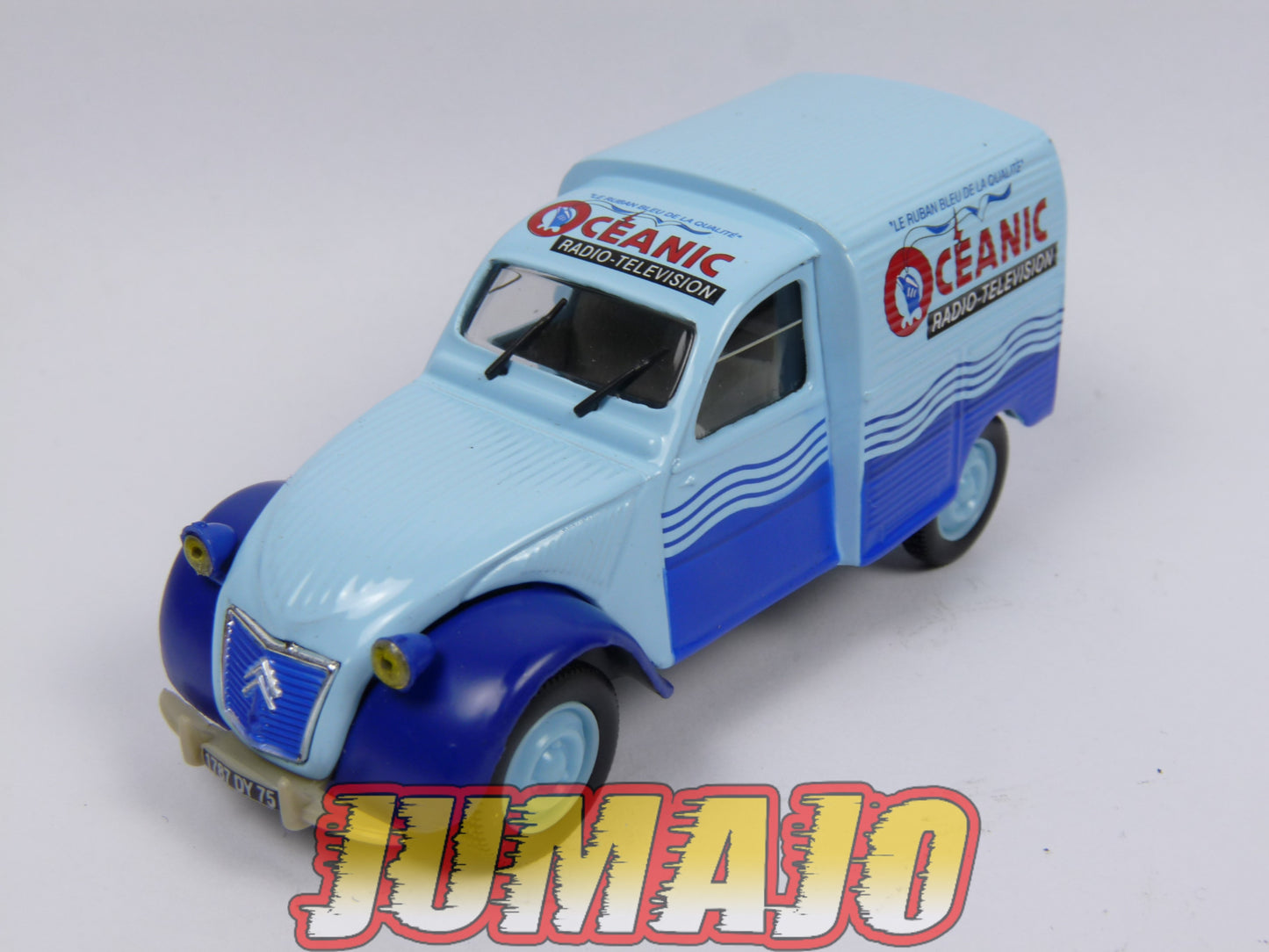 2CV131 Voiture 1/43 ELIGOR Citroen : 2CV AZU Oceanic