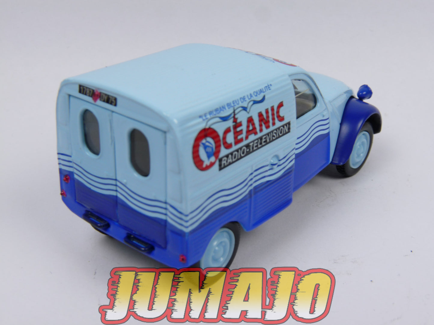 2CV131 Voiture 1/43 ELIGOR Citroen : 2CV AZU Oceanic