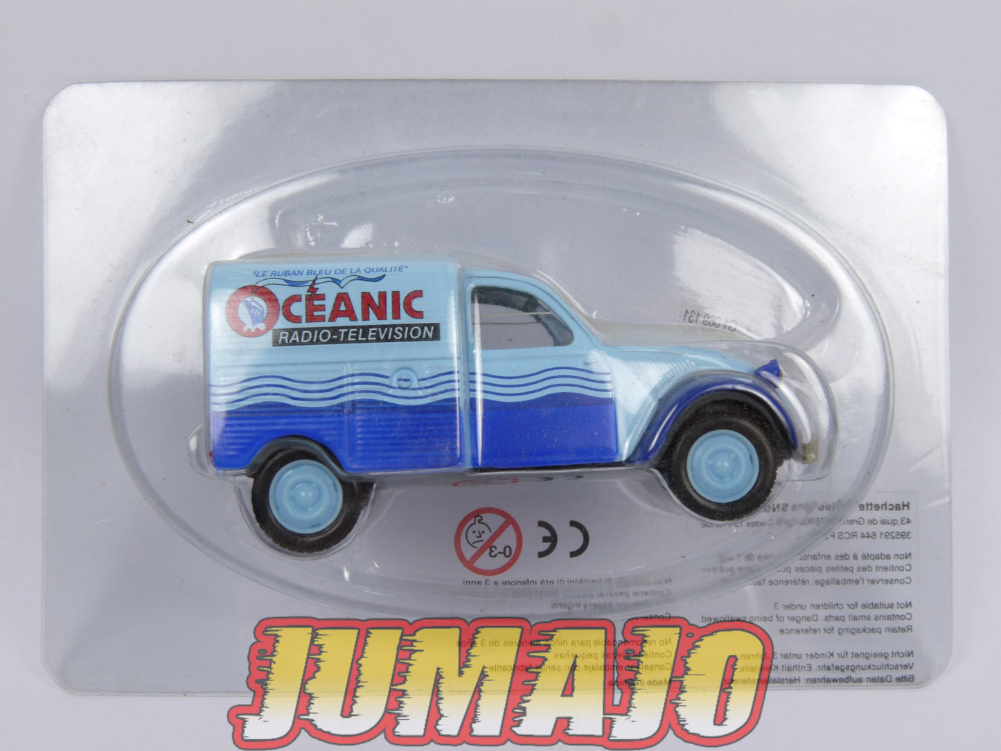 2CV131 Voiture 1/43 ELIGOR Citroen : 2CV AZU Oceanic