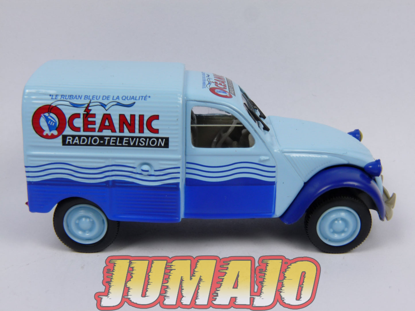 2CV131 Voiture 1/43 ELIGOR Citroen : 2CV AZU Oceanic