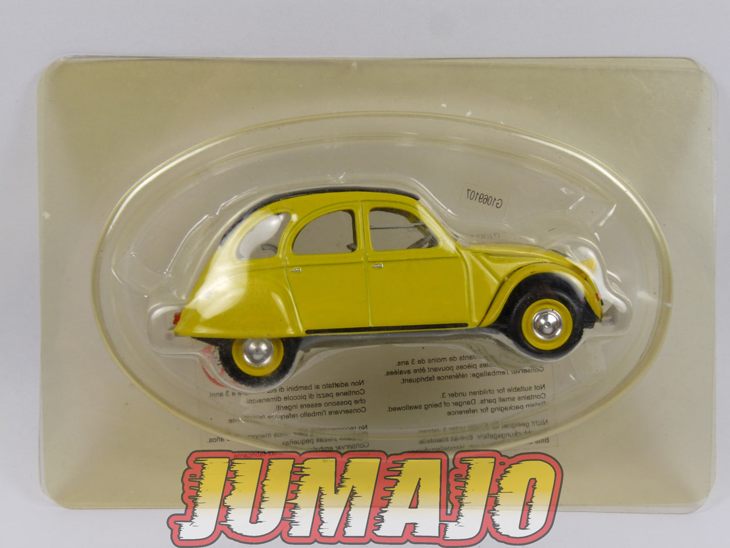 2CV107 Voiture 1/43 NOREV Citroen : 2CV paddock