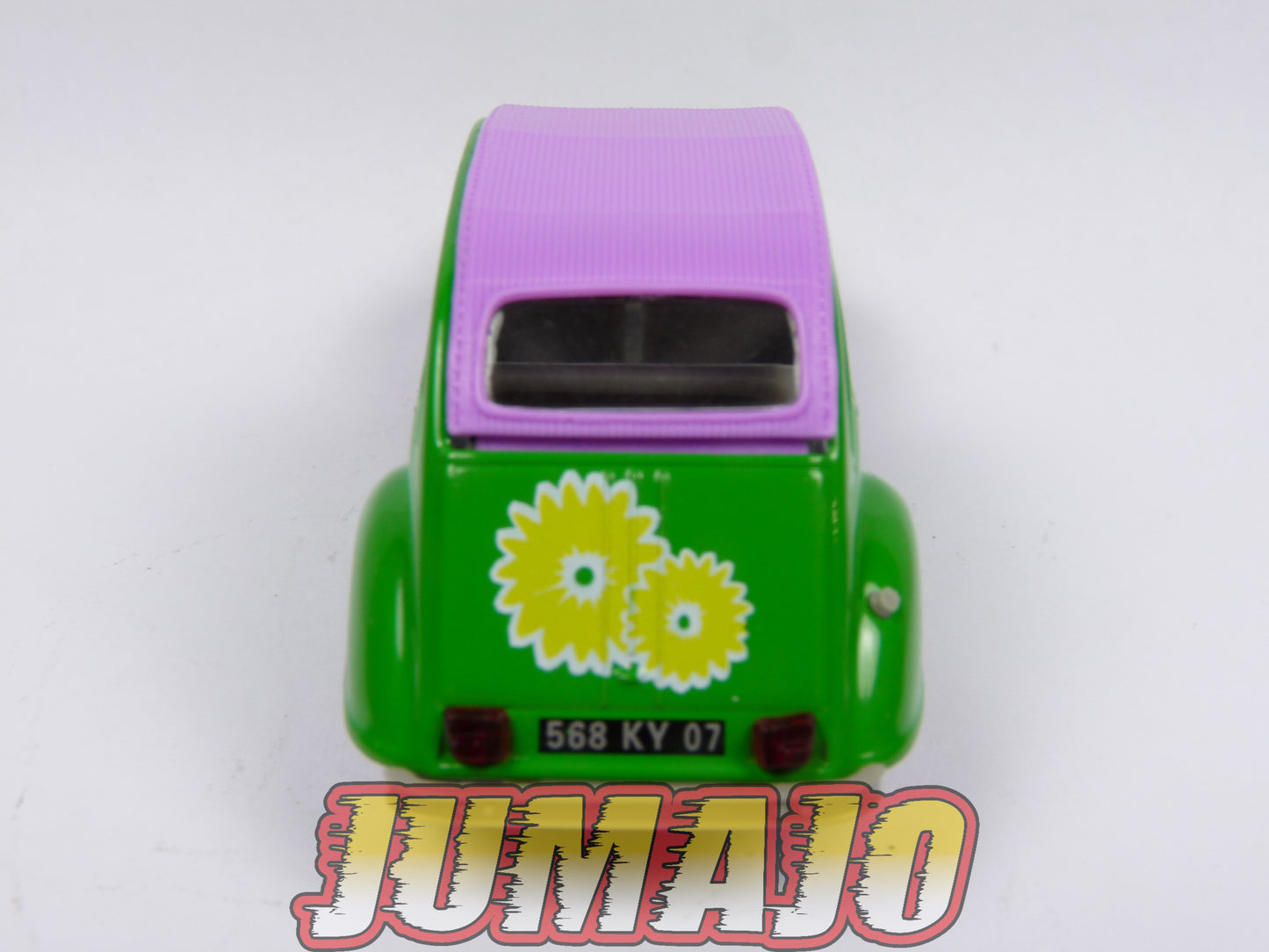 2CV18 Voiture 1/43 NOREV Citroen : 2CV HIPPIE Peace and love