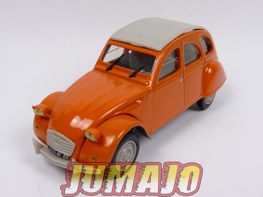 2CV124 Voiture 1/43 NOREV Citroen : 2CV Mandarine orange