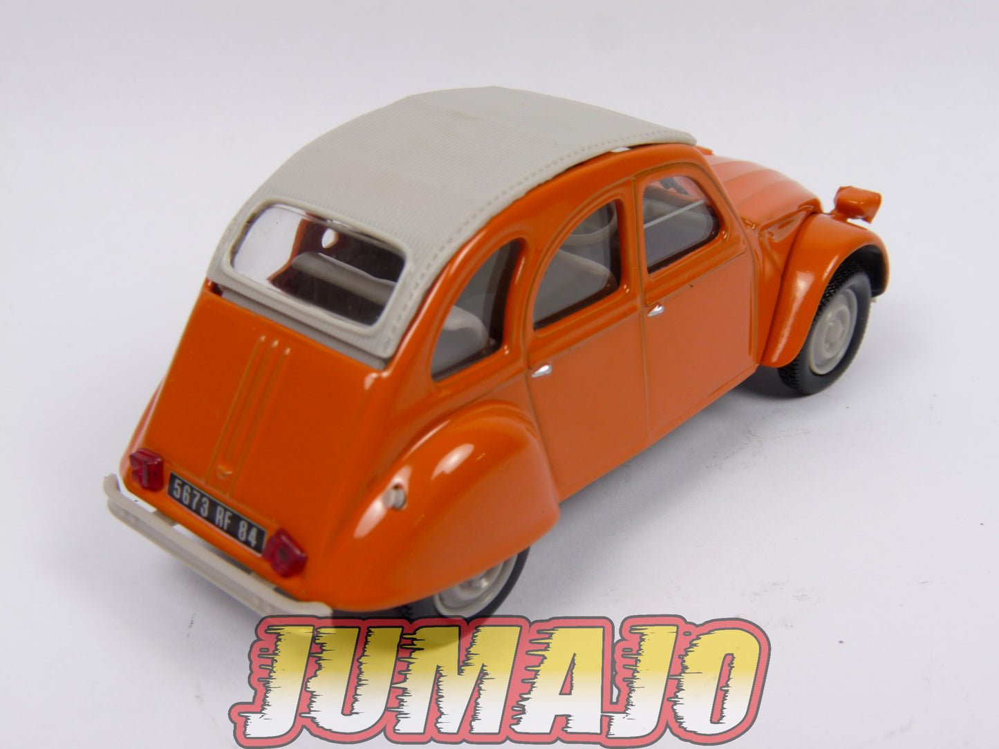 2CV124 Voiture 1/43 NOREV Citroen : 2CV Mandarine orange