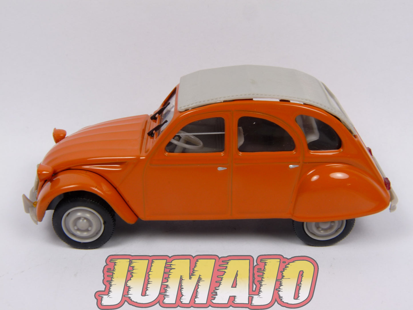 2CV124 Voiture 1/43 NOREV Citroen : 2CV Mandarine orange