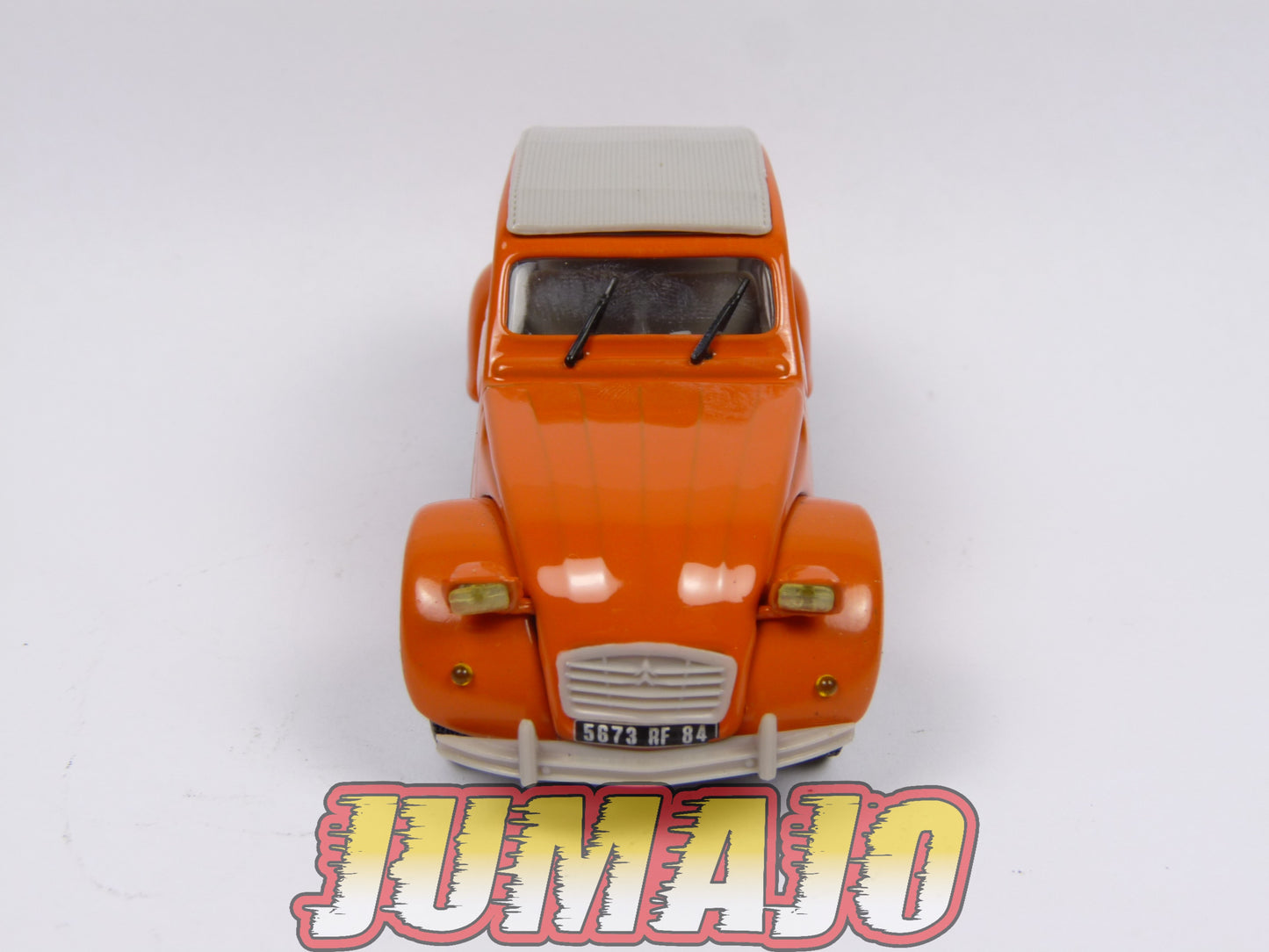 2CV124 Voiture 1/43 NOREV Citroen : 2CV Mandarine orange